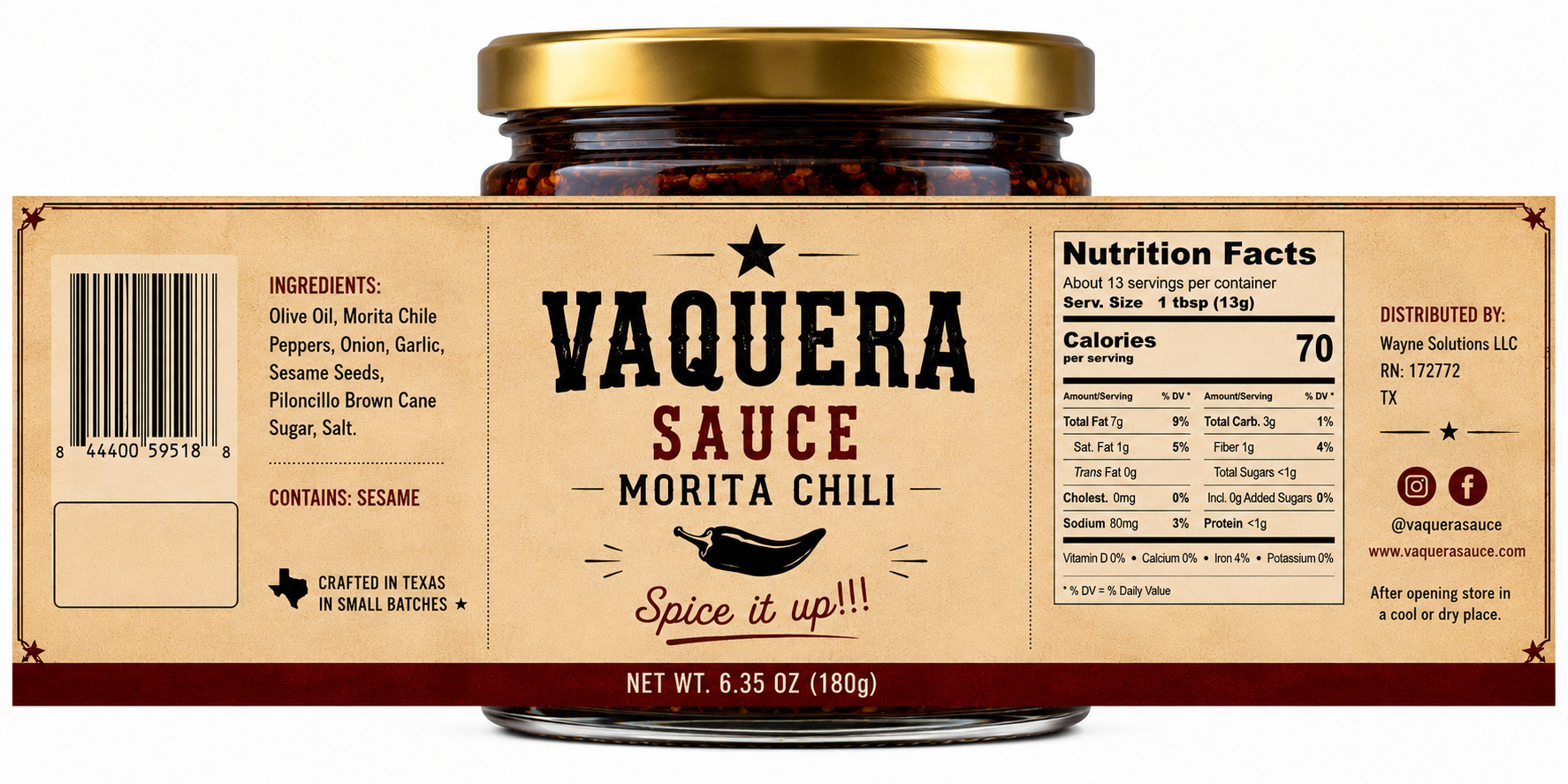 Vaquera Sauce
