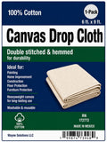 Canvas drop cloth