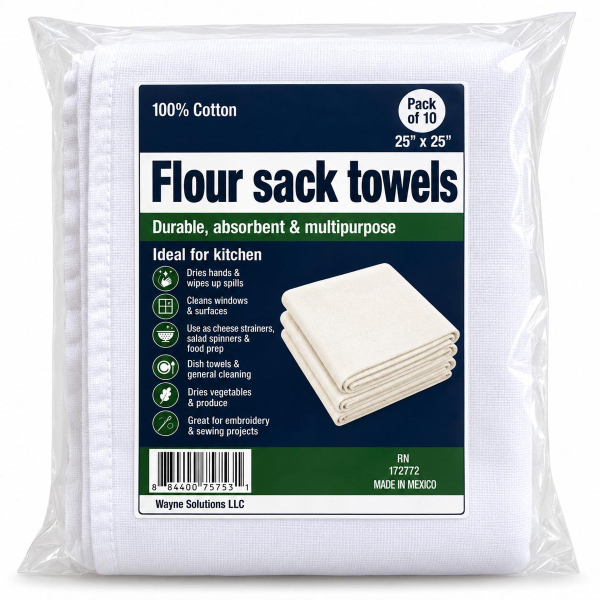 Flour sack towel