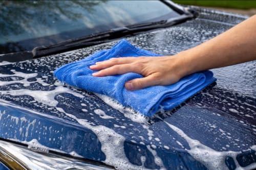 Huck Towels 100% Cotton Shop Towels Cleaning Cloths 10 Pack.