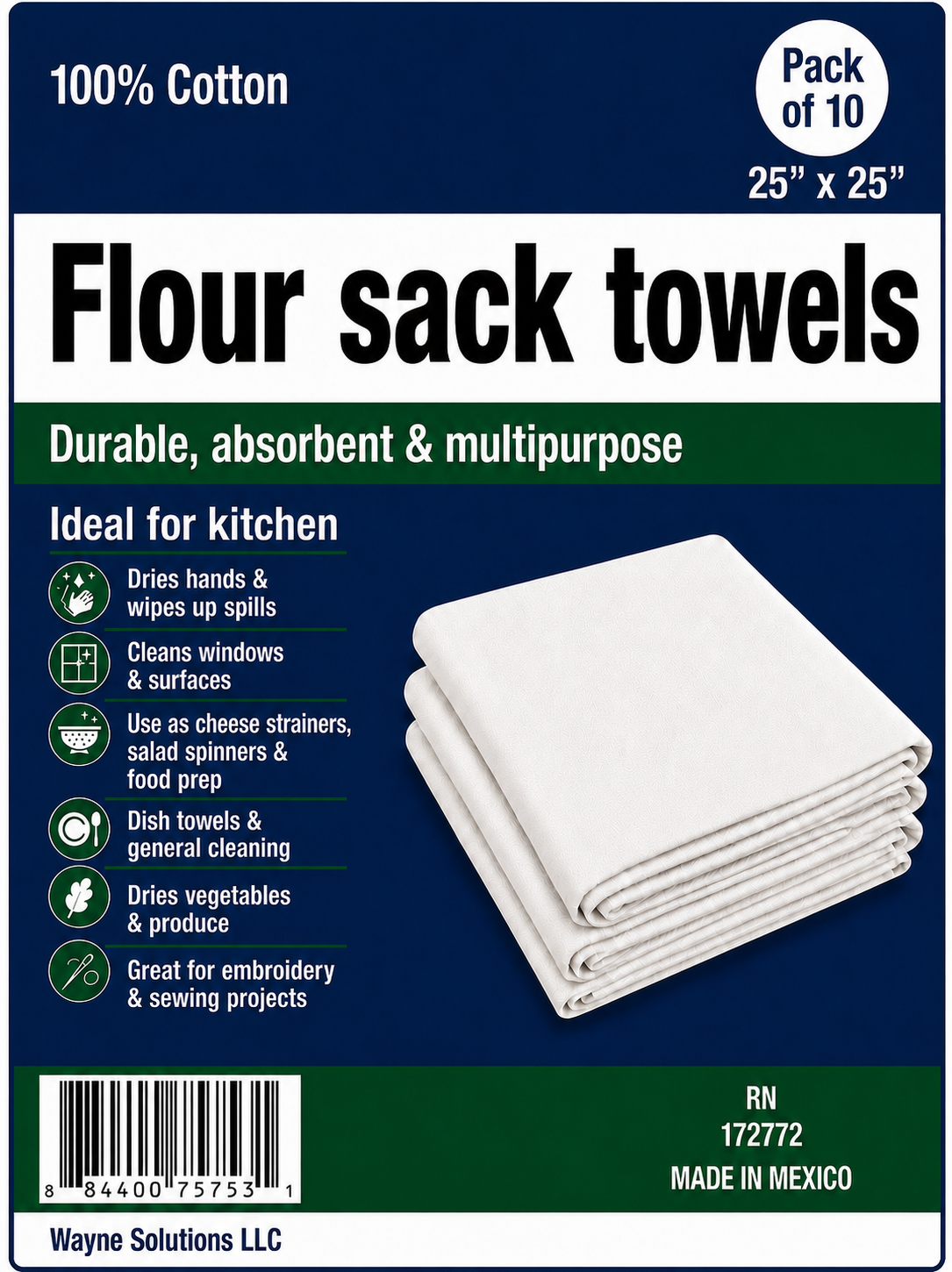 Flour sack towel